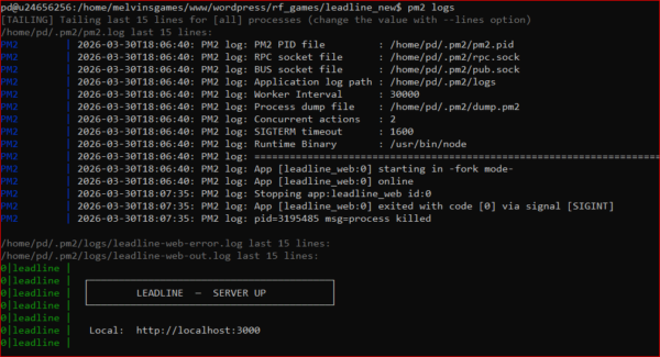 Leadline Screen Capture