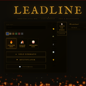 Leadline Settings Screen Capture
